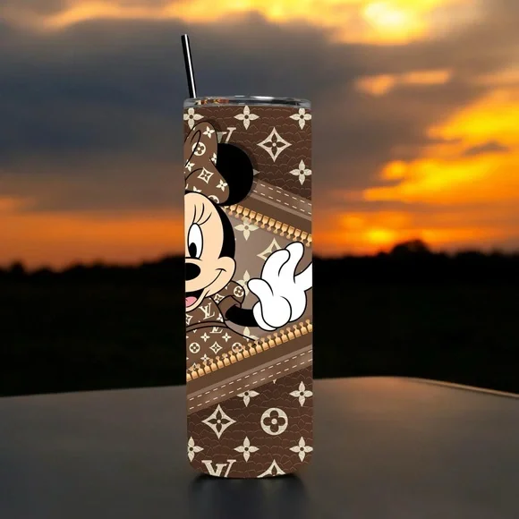 LV Minnie Mouse 20 oz Skinny Straight Tumbler - Picture 4 of 5